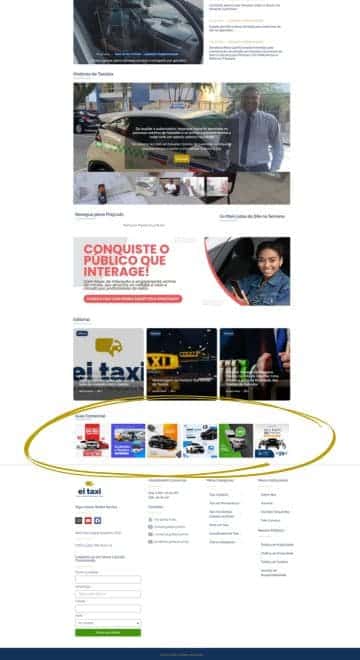 Portal Ei Táxi - Guia Comercial Pg Home Desk