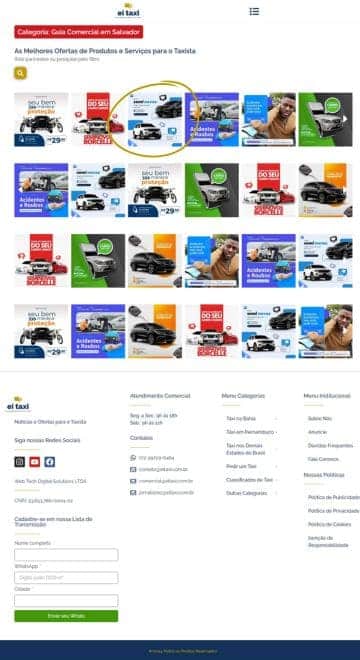 Portal Ei Táxi - Página Guia Comercial - Desk (1)